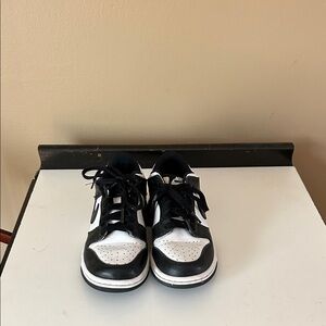 Nike Dunk Sneakers in Black and White